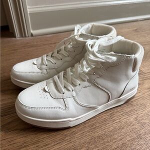 Madewell White High-Top Sneakers